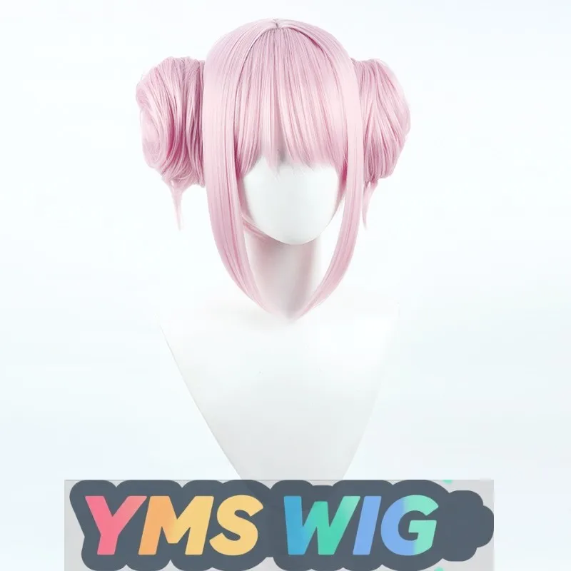Фото 【YMS WIG】Синий архив — парик для косплея без цветов Holy Garden с ароматным розовым и двойным пучком волос №3