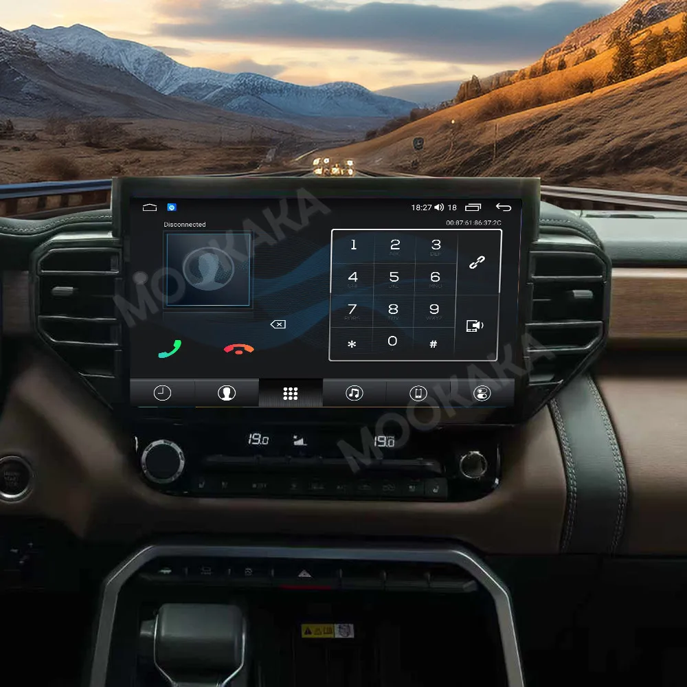 Для Toyota Tundra/Toyota Sequoia 2014-2019 Carplay Android автомобильная стерео радио мультимедийный
