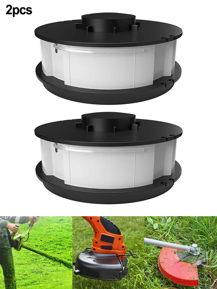

2pcs Line Spool Replacement Spools For Einhell Grass Trimmer GC-ET 4530 Spare Line Spool Trimmer Spool Garden Tool Parts