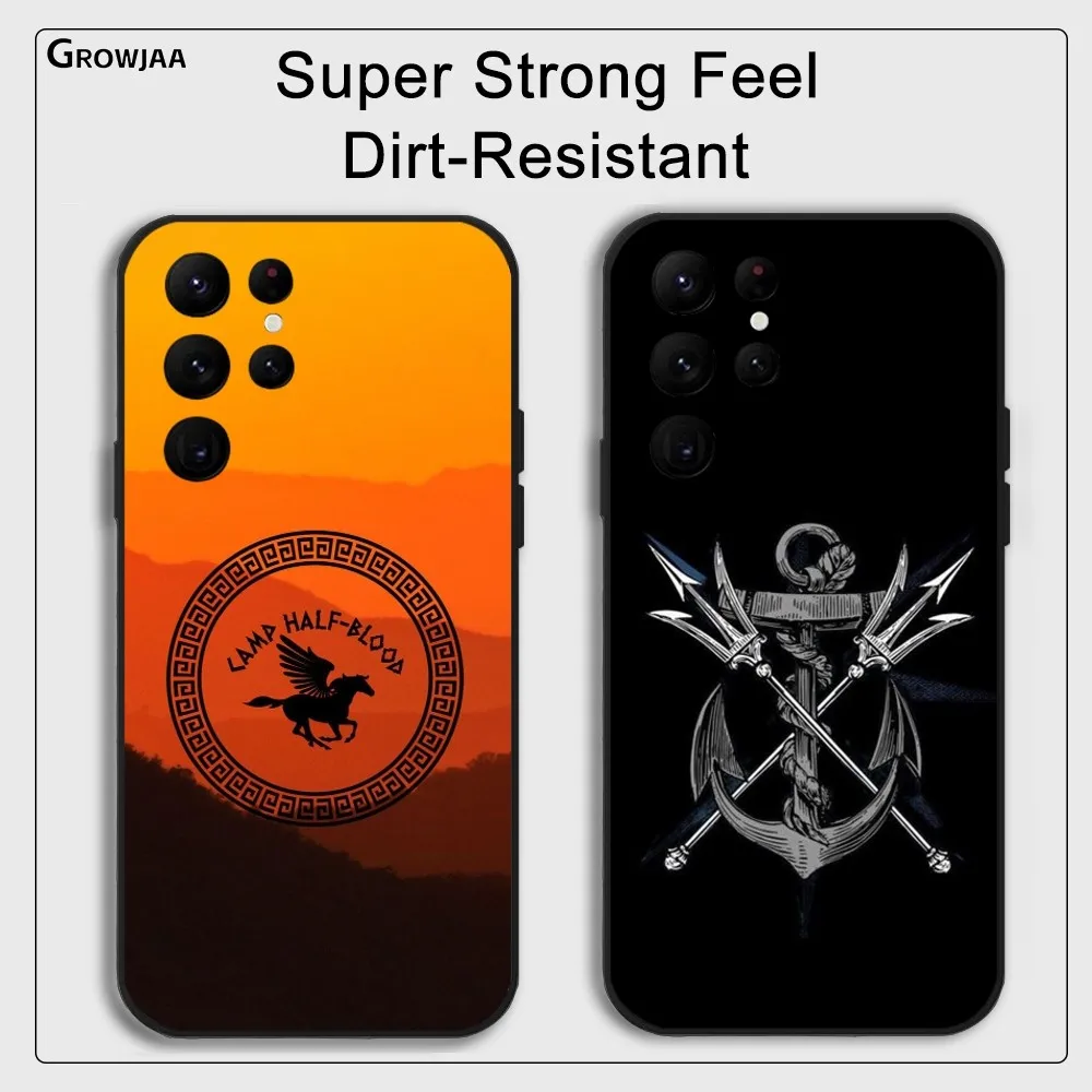 Чехол для телефона P-Percy J-Jackson Moive Samsung Galaxy S25 S24 S22 S23 Ultra S21 S20 Plus 5G защитный