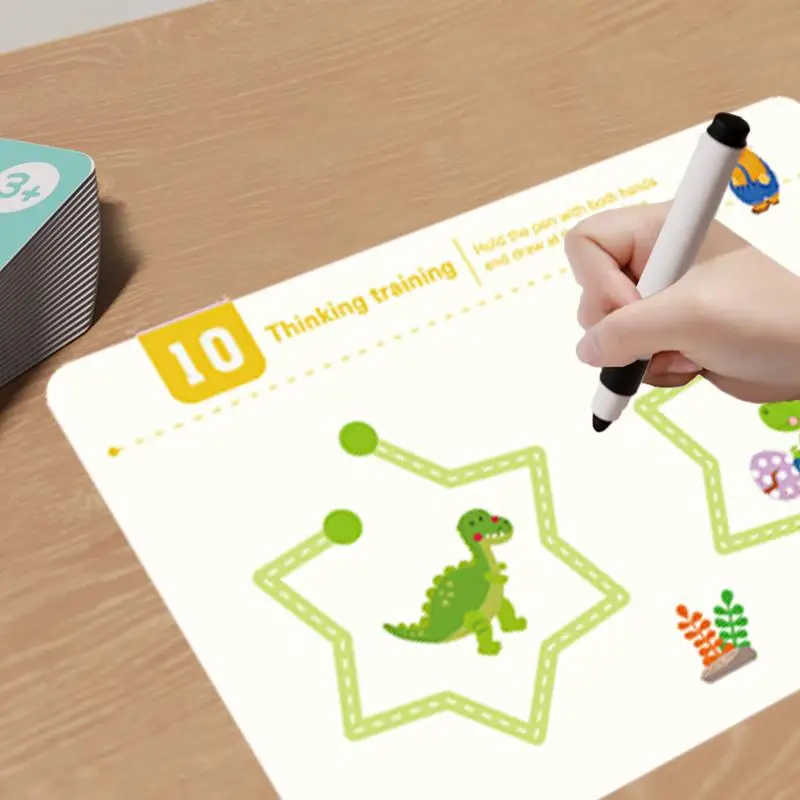 Многоразовая Рабочая книга для практики рукописного письма безопасная учебная