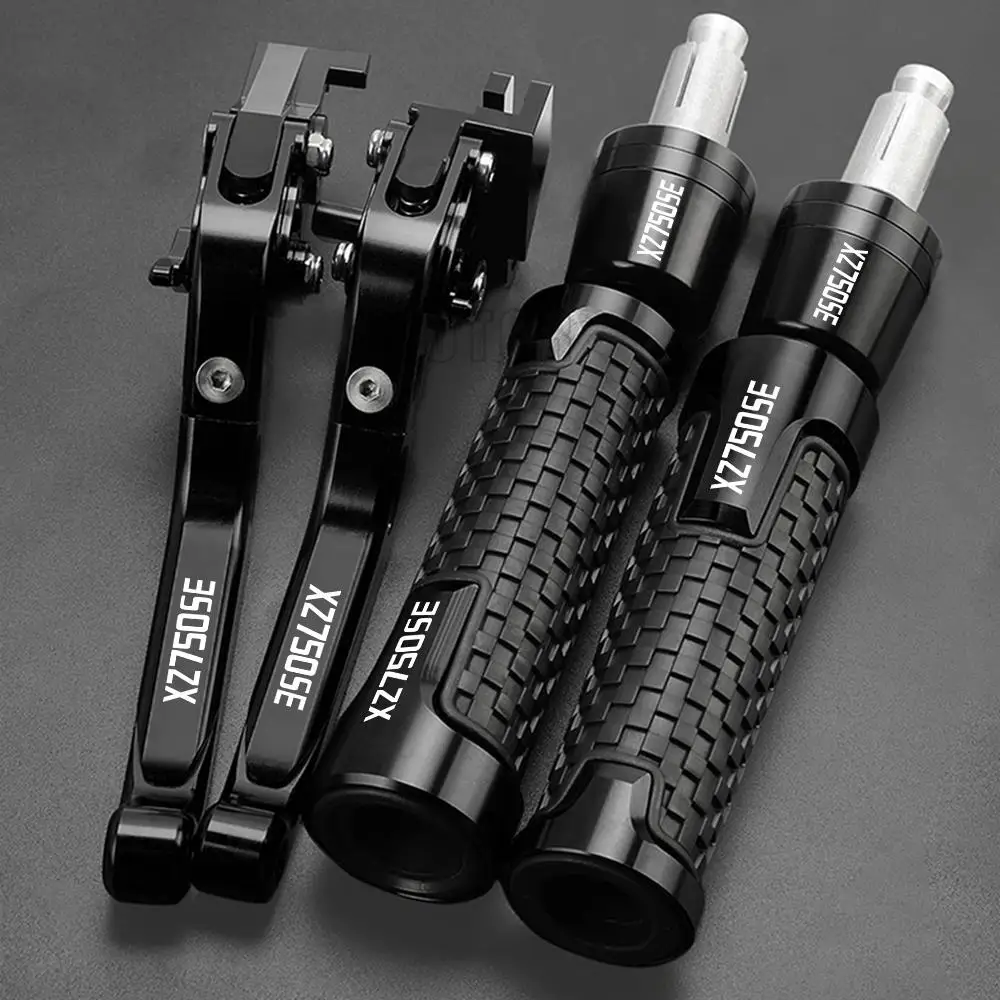 

For YAMAHA XZ750SE 1981 1982 1983 XZ7 50SE Motorcycle XZ 750 SE Adjustable Folding Brake Clutch Levers Hand Grips Handlebar Ends