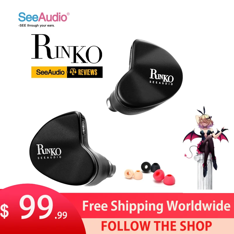 SeeAudio x Z обзоры, наушники-вкладыши Rinko IEM 1 с динамическим драйвером и 1 планарным драйвером, гибридные Hi-Fi наушники, тройные наушники M1