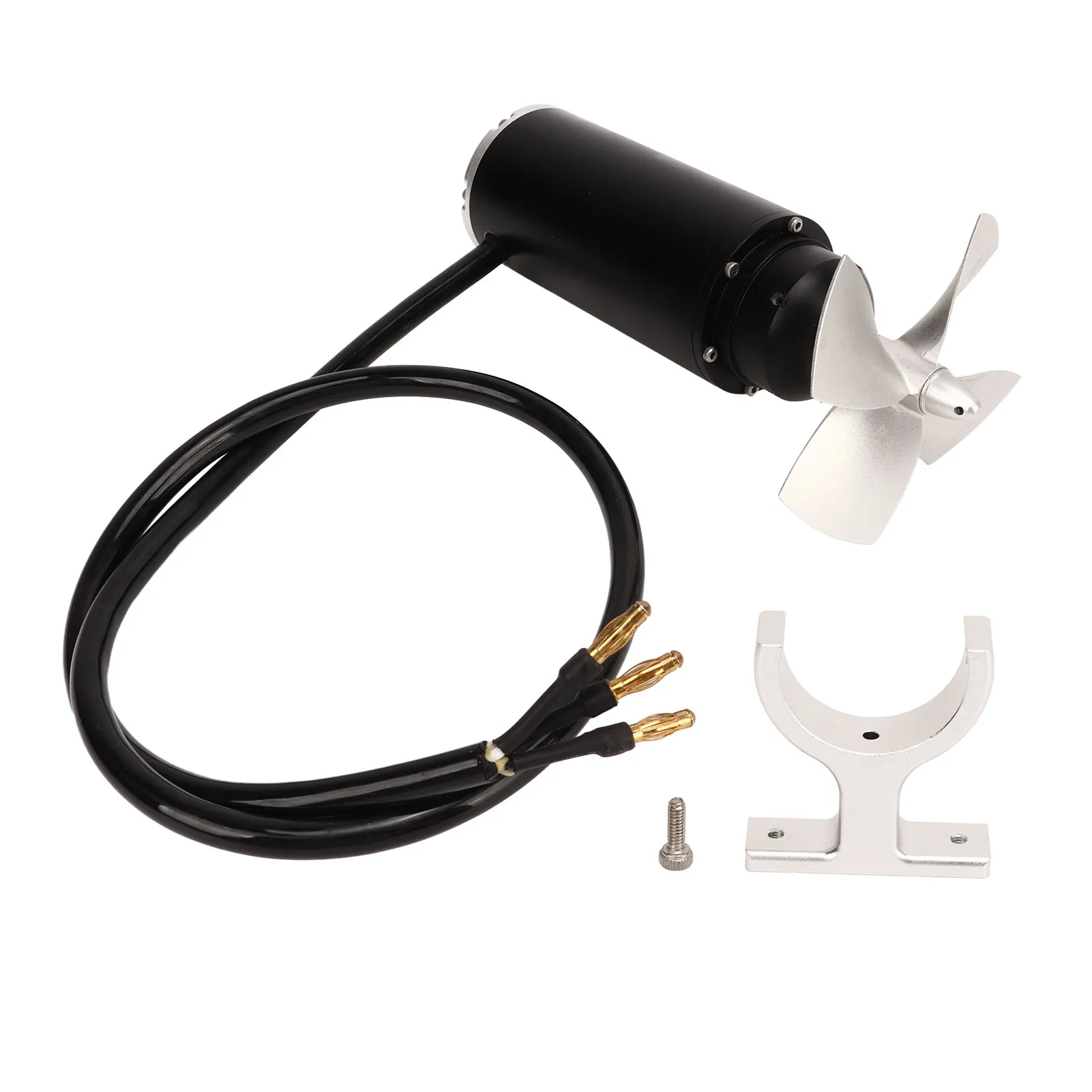 

Underwater Thruster Kit Fully Enclosed 7kg Thrust Brushless Power Thruster Marine Accessories for Kayak ROV Hydrofoil 25.2V