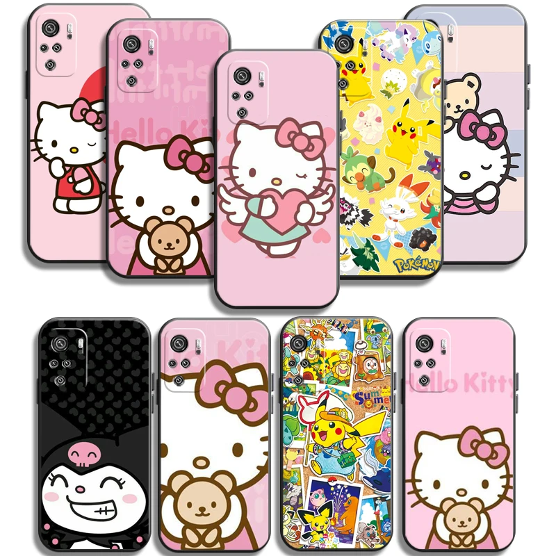

Hello Kitty Cute Phone Cases For Xiaomi Mi 11 Mi 11 Lite POCO X3 GT X3 Pro M3 POCO M3 Pro X3 NFC X3 Cases Coque Back Cover