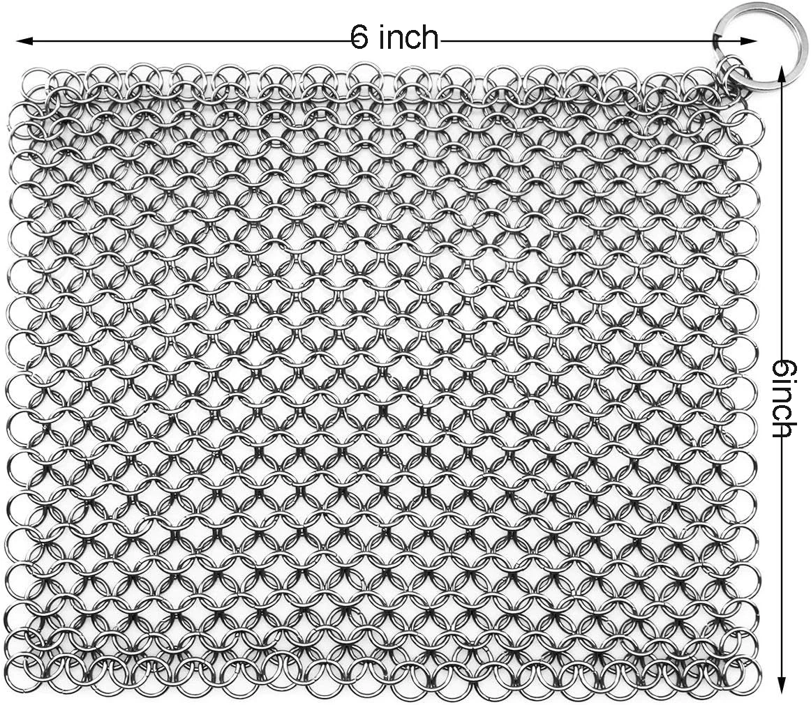 

Щетка-скребок из нержавеющей стали для чугуна