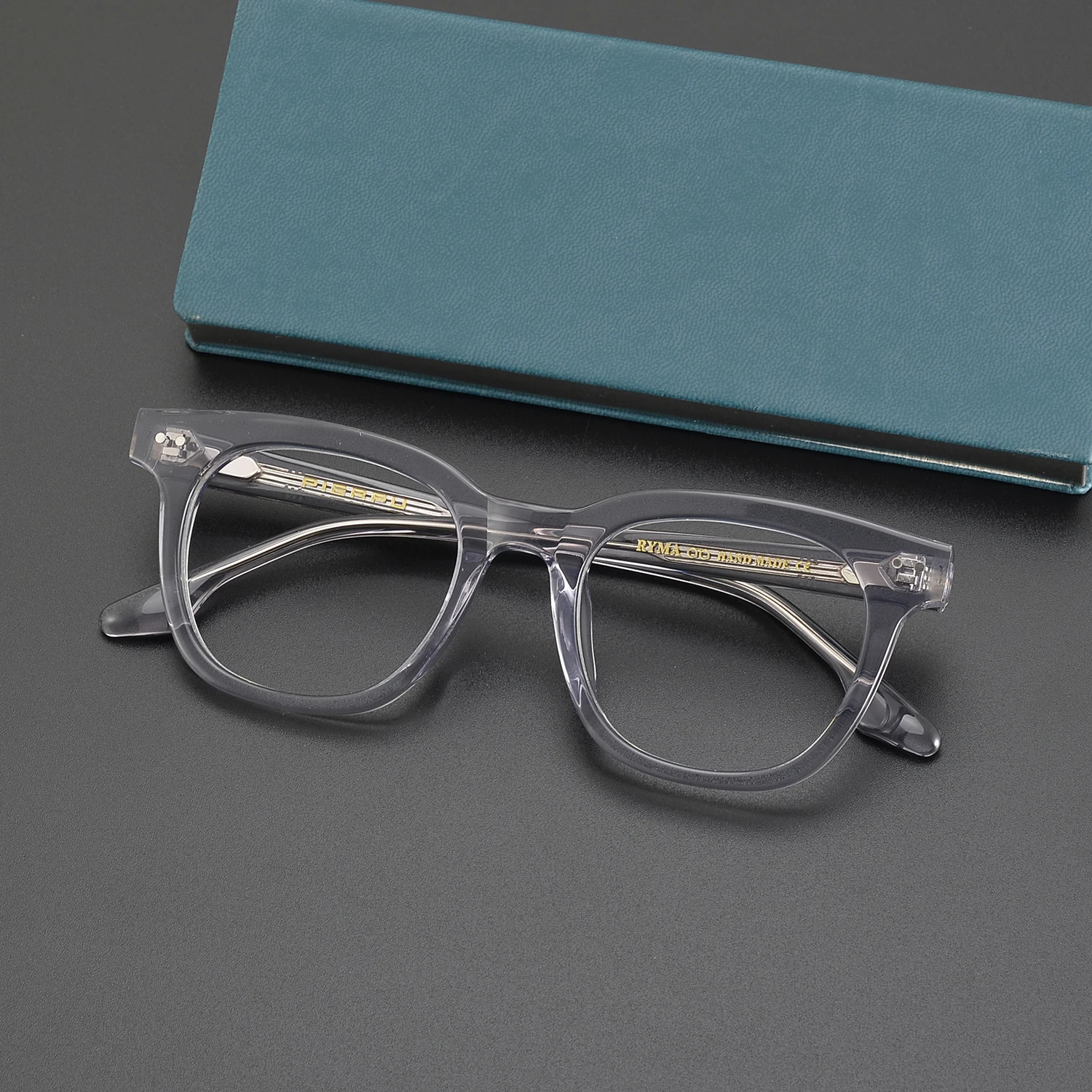 Модные корейские брендовые оптические очки квадратные ацетатные оправы женские