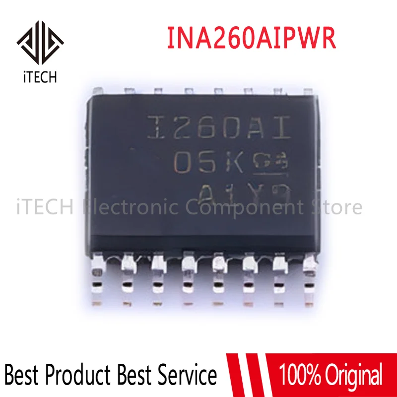 

5pcs/LOT INA260AIPWR INA260AIPW INA260AI I260AI sop-16 Chipset IN Stock