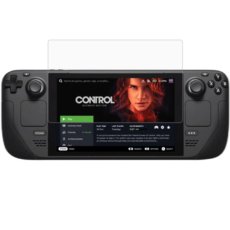 

Защитная пленка для экрана 7 дюймов 2022, закаленное стекло, прозрачное HD прозрачное стекло против царапин для паровых аксессуаров