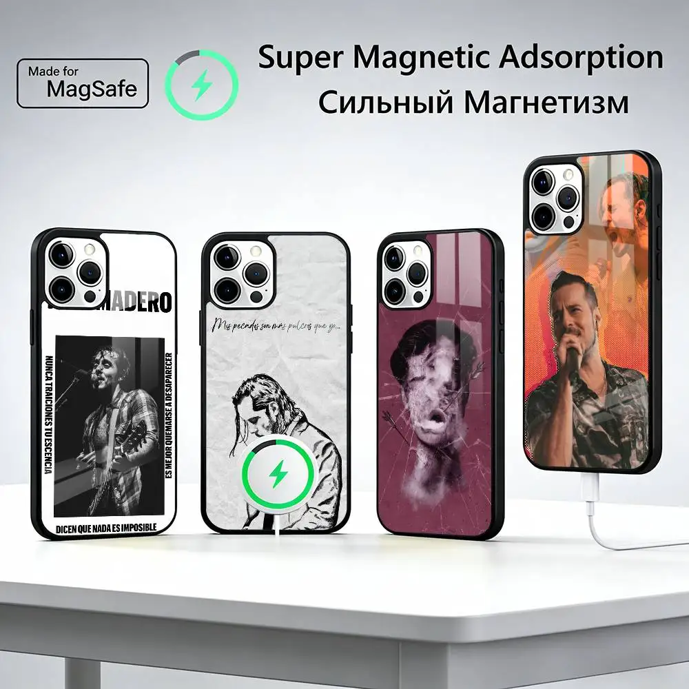 Фото Чехол для телефона Singer J-Jose Madero Cool For Magsafe для iPhone серий 17, 16, 15, 14, 13, 12, 11 с беспроводной зарядкой №1