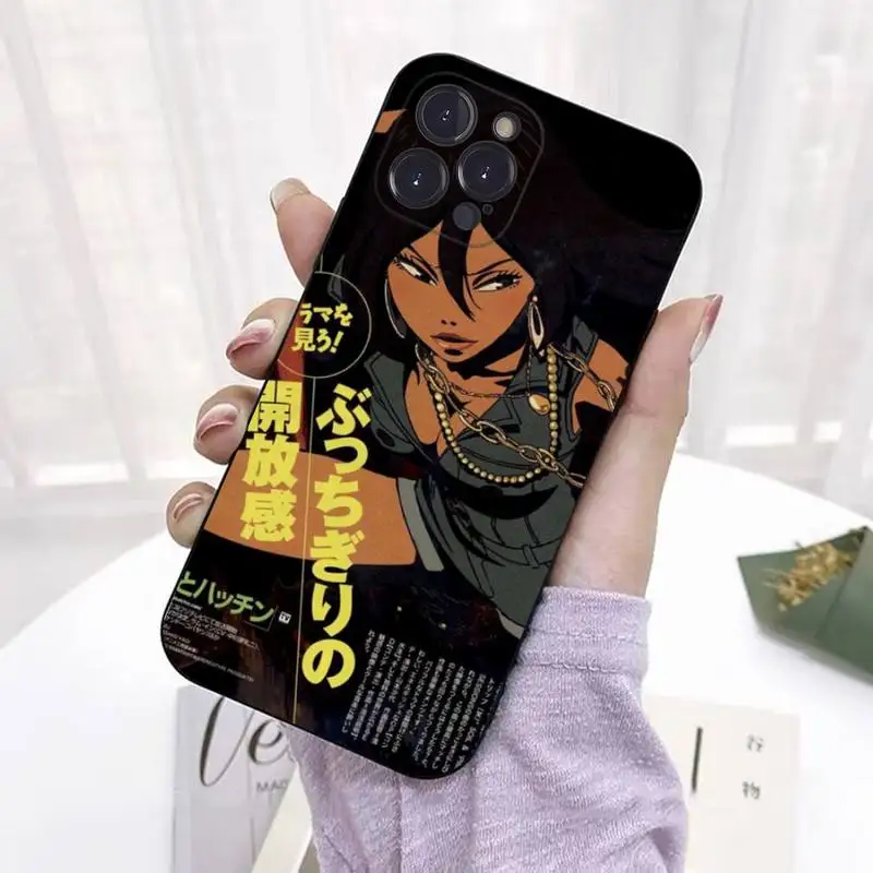 Michiko To Hatchin Michiko Malandro Phone Case Silicone Soft For iphone 14 13 12 11 Pro Mini XS MAX 8 7 6 Plus X 2020 XR Shell