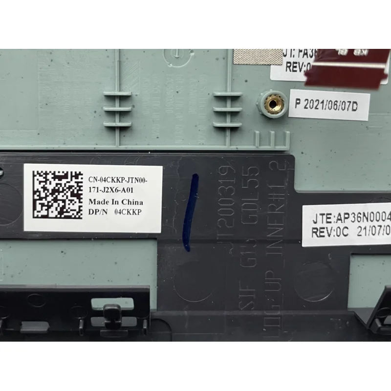 WYORESY Новый верхний чехол с упором для рук клавиатура RGB-подсветкой в США Dell G15 5510 5511