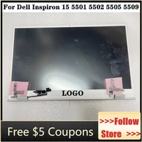 15 6 for dell inspiron 15 5501 5002 p102f001 p102f002 lcd screen assembly fhd 19201080 non touch laptop replacement display