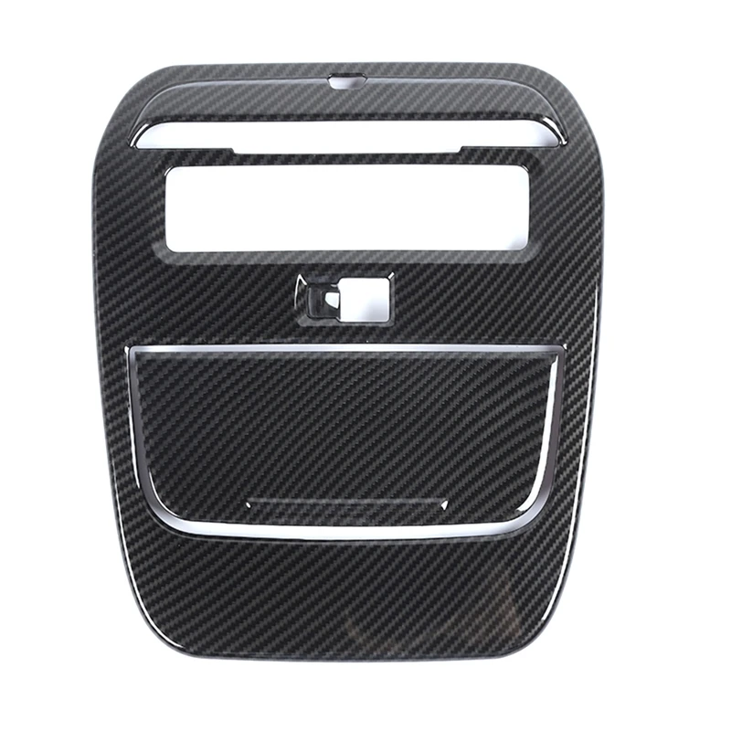 

Roof Reading Light Lamp Cover Trim Interior Accessories For Ford F150 F-150 2021 2022 , ABS Carbon Fiber