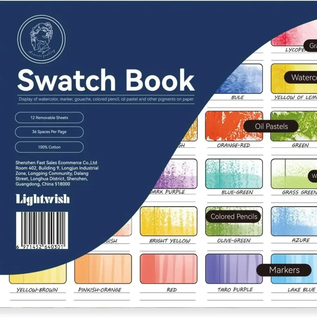 

Книга образцов акварели Paul Rubens