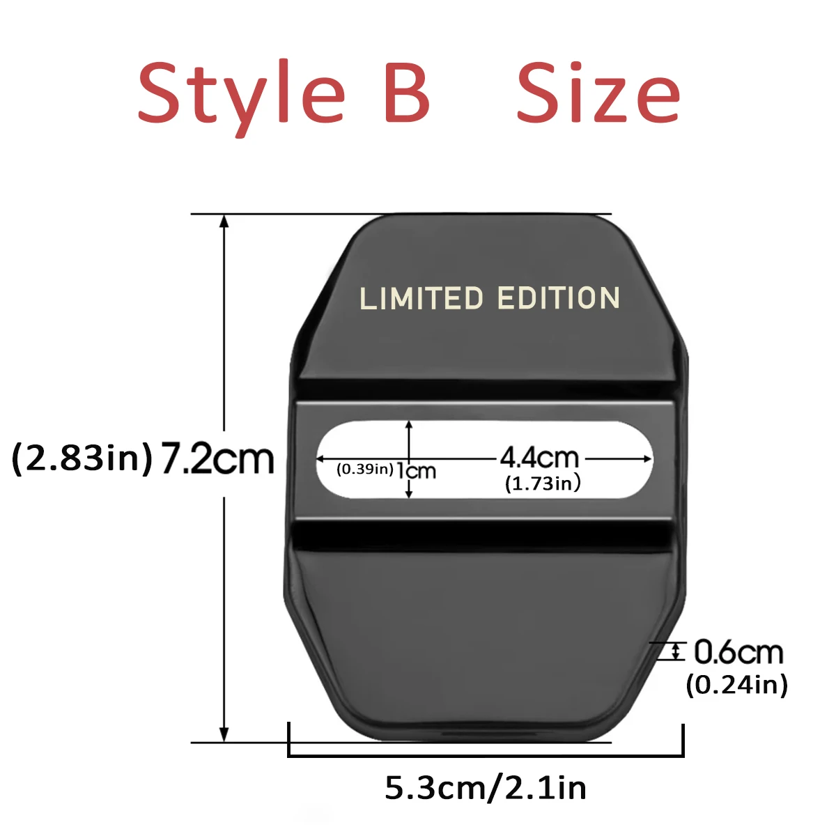 4 шт. декоративная пряжка для дверного замка Toyota Lexus Nissan Chevrolet Hyundai KIA