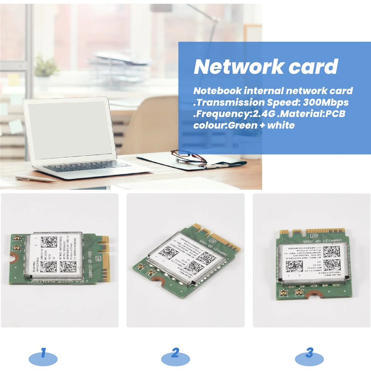 Беспроводной адаптер для карты Wi-Fi Realtek RTL8723BE 802.11N Bluetooth 4.0 NGFF 843338 -001 300 Мбит/с