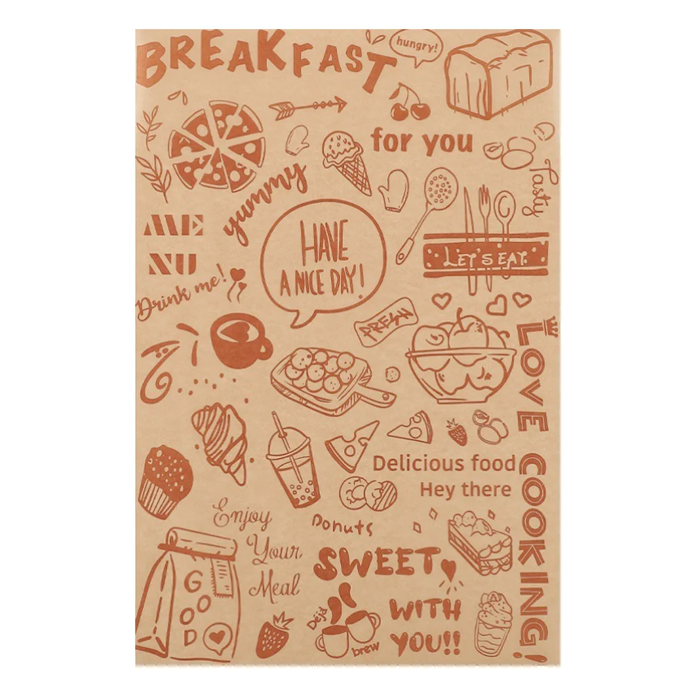

Paper Baking Liners Parchmentwrap Wax Air Fryer Sheets Deli Sandwich Sheet Wrappers Candy Cookieresistant Grease Cooking Papers