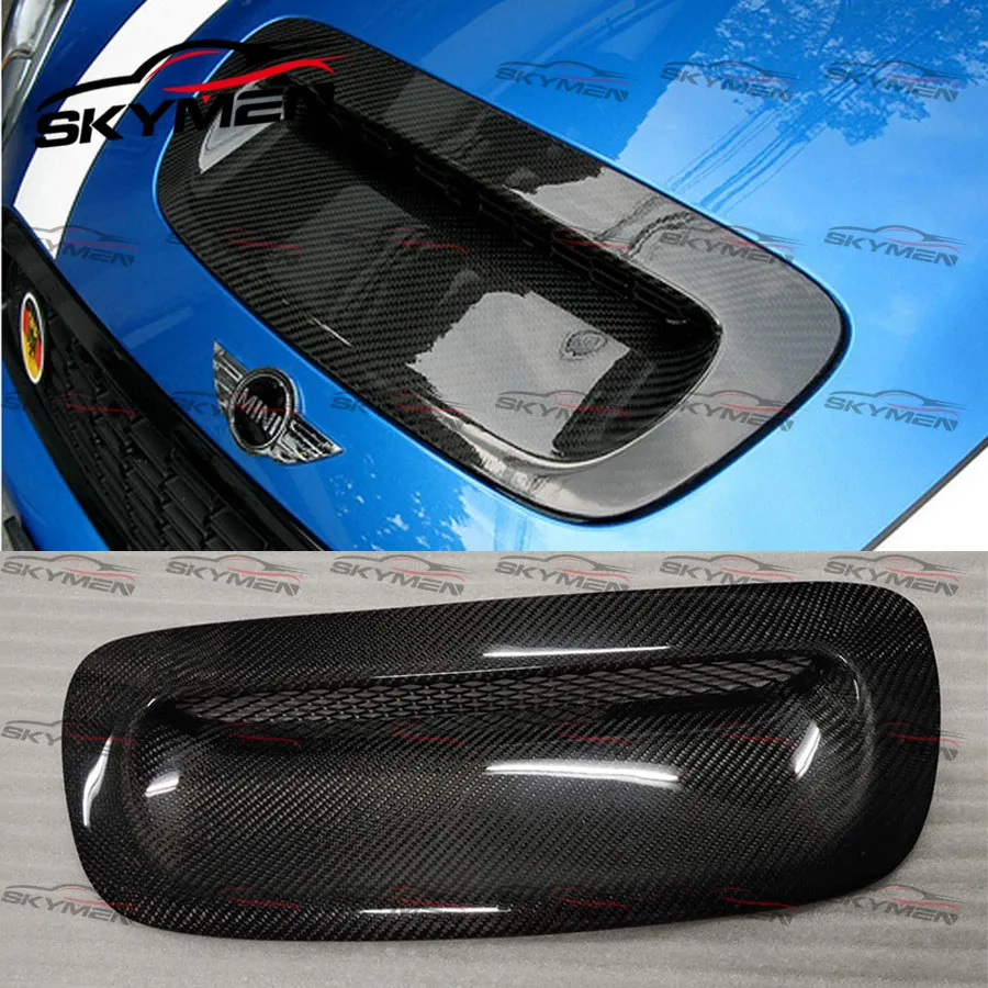 Колпачок на крышку капота для R56 Mini Cooper/S/JCW OE стильный колпачок из углеродного
