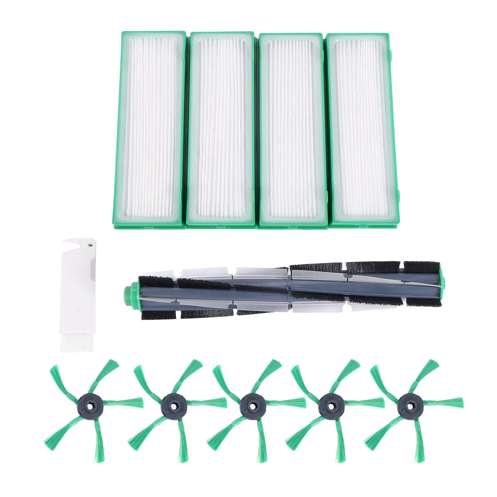 

Accessories Round Brush Filter Side Brushes Spare Parts for Vorwerk Kobold VR200 Robot Vacuum Cleaner