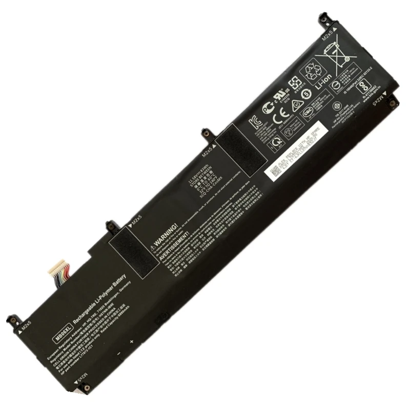 

Новый аккумулятор MB06XL для HP ZBook Studio Create G7 G8 2J3H8PA 23U32PA 1J3R6EA 1J3S4EA 21X54UT 235M3PA 28Y09PA H80476057 H80612762