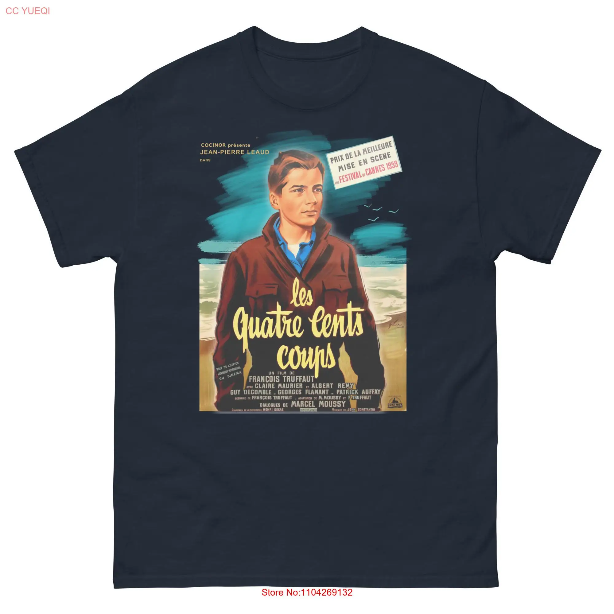 Футболка 400 Франсуа Трюффо футболка Nouvelle Vague винтажный стиль фанат идеальный