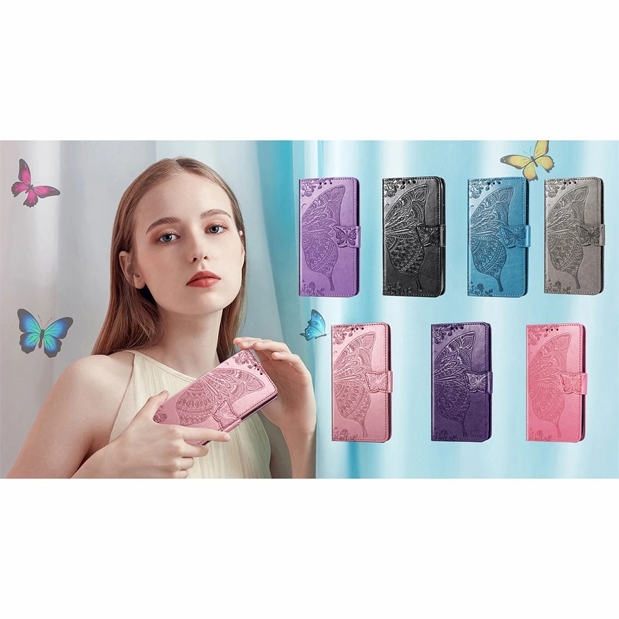 Wallet Leather Case For Samsung Galaxy A02S A03S A12 A13 2022 A32 A51 A52 A71 A72 S22 Plus Ultra S21 S20 Plus Ultra FE S10 Plus