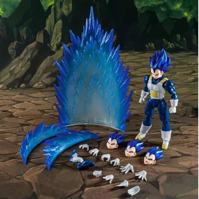 

In Stock Demoniacal Fit SHF Deep Blue Full Power Vegeta Super Saiyan Anime Action Figure Toy Gift Hobby Collection Hobby