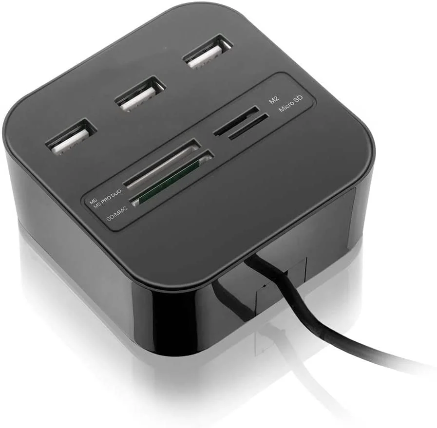 

Hub Usb 3 Portas + Leitor De Cart�o 2.0 - AC121