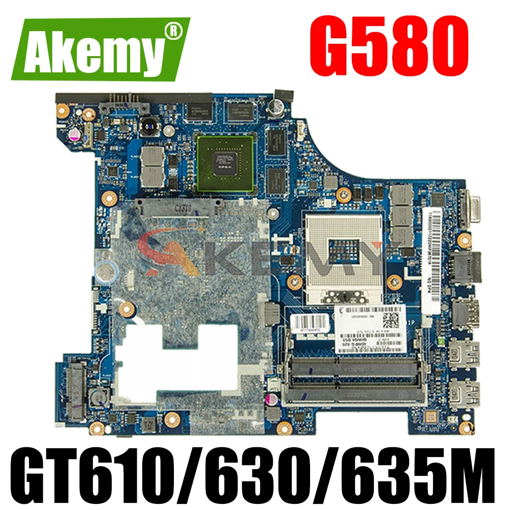 

Материнская плата G580 для Lenovo G580, материнская плата для ноутбука GT610M, GT630M, GT635M, HM76, DDR3