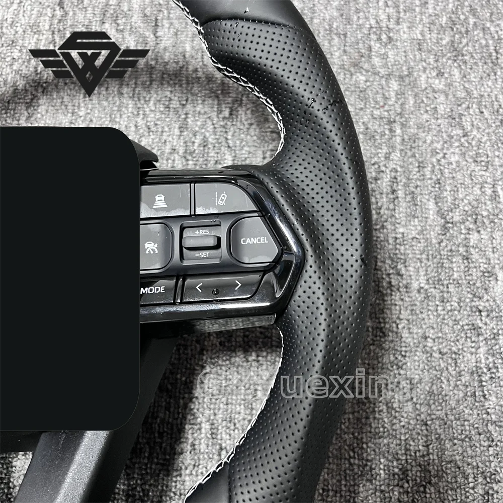 Кожаный руль напрямую от производителя, подходит для Toyota Land Cruiser LC200, LC300, Prado, LC79, LC76, FJ70, FJ200 (art.: 3920d95fbfb63) - 3920d95fbfb63