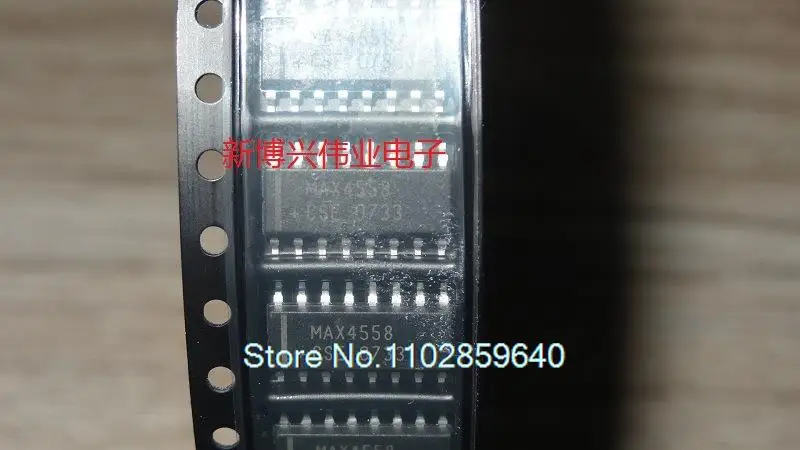 

5PCS/LOT MAX4558CSE MAX4558ESE+T