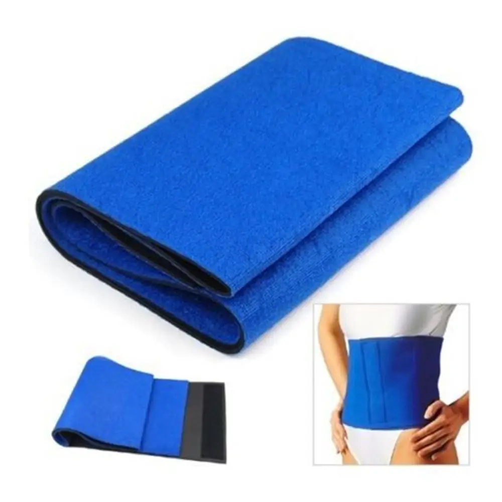 1PCS PROTECT Waist Trimmer Exercise Wrap Belt Slimming Burn Fat Weight Loss Body Shaper New  Fitness Gear  Waist Trainer