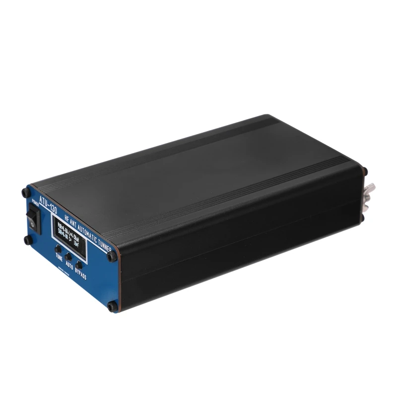 

120 Вт коротковолновый автоматический антенный тюнер с реле HF32 10A HF33 5A AT130-1 1,9-54 МГц Мини автоматический тюнер радио устройство