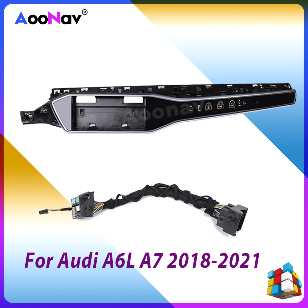 

For Audi A6L A7 2018-2021 Co-pilot display Multimedia Monitor LCD Instrument Panel Support Original Car Information