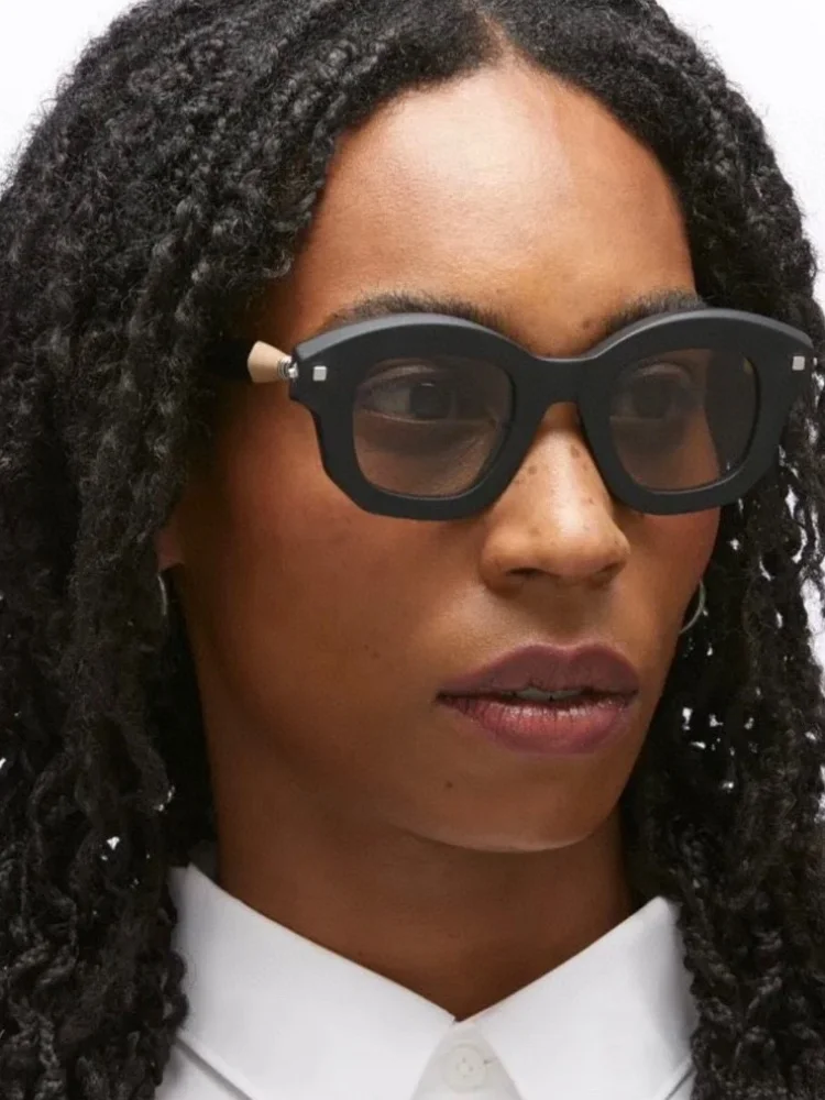 Maske J1 Необычные дизайнерские ацетатные солнцезащитные очки для мужчин роскошные