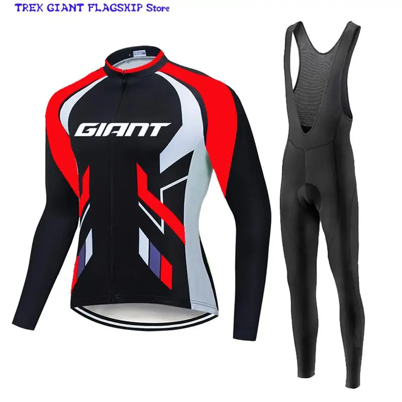 

2023 г., гигантский весенний комплект из Джерси с длинным рукавом для езды на велосипеде, одежда для езды на велосипеде, одежда для езды на вело...