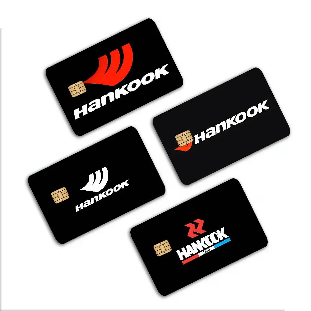 Фото Наклейки-пленки Hankook Logo 2024 с аниме-дизайном для большого чехла-накладки на кредитную/дебетовую карту (передняя сторона) №2