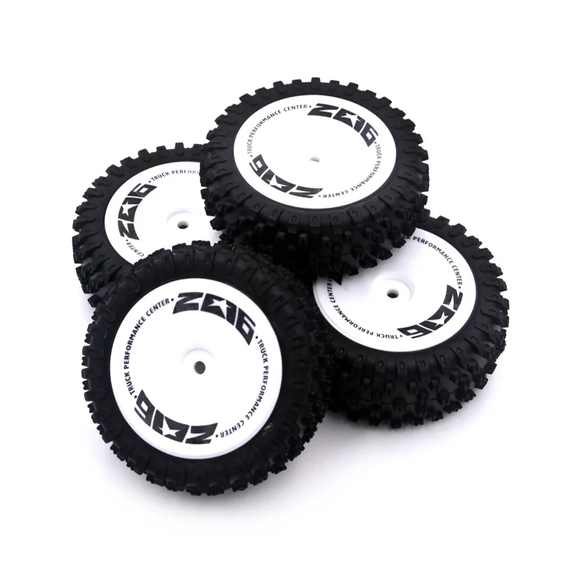 

WLtoys 124007 124016 124017 124018 124019 144001 RC Car Spare Parts 124007-2485 Front wheel 124007-2486 Rear wheel tire hub