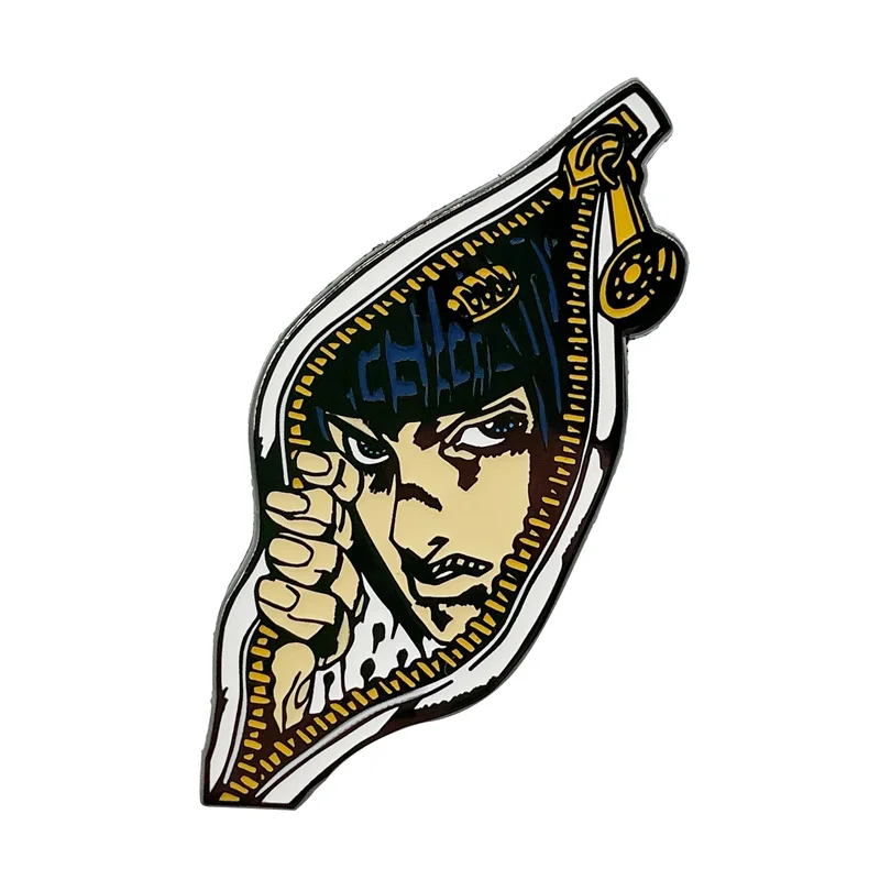 

Anime JoJo's Bizarre Adventure Lapel Pins Backpack Jeans Enamel Brooch Pin Women Fashion Jewellery Gifts Cartoon Badges