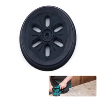 6 6 hole back up sanding pad m8 thread backing pad hookloop sanding discs fit gex 150 power tool polishing accessories