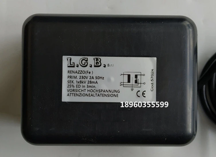 Трансформатор зажигания LGB2X5KV 2X7KV 1X8KV 1X10 Черная горелка Высоковольтный пакет