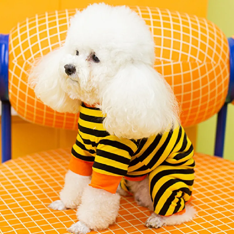 

Winter Dog Jumpsuit Pants Puppy Apparel Small Dog Costumes Overalls Pomeranian Bichon Poodle Schnauzer Pug Dog Clothing Outfit S
