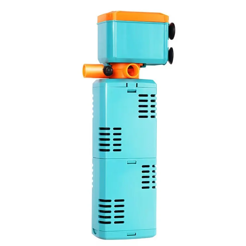 Fish tank filter small aquarium three-in-one submersible pump built-in circulating water purification fish acce |