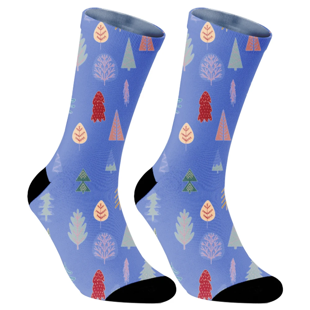 Хэллоуин Харадзюку фрукты счастливые носки 2024 новые летние с принтом из чесаного