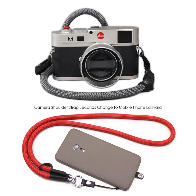 

HandMade Camera Straps 100CM Climbing Rope Quick Release Camera Neck Shoulder Strap for all Micro SLR DSLR Camera