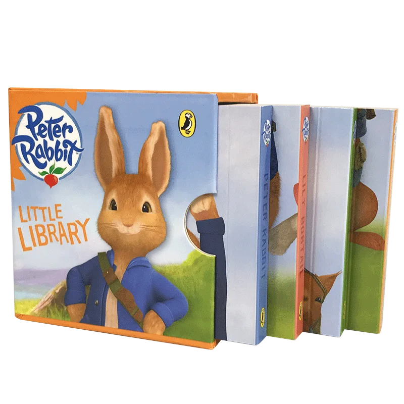 

4 книги/набор, детские книжки «Питер-кролик»
