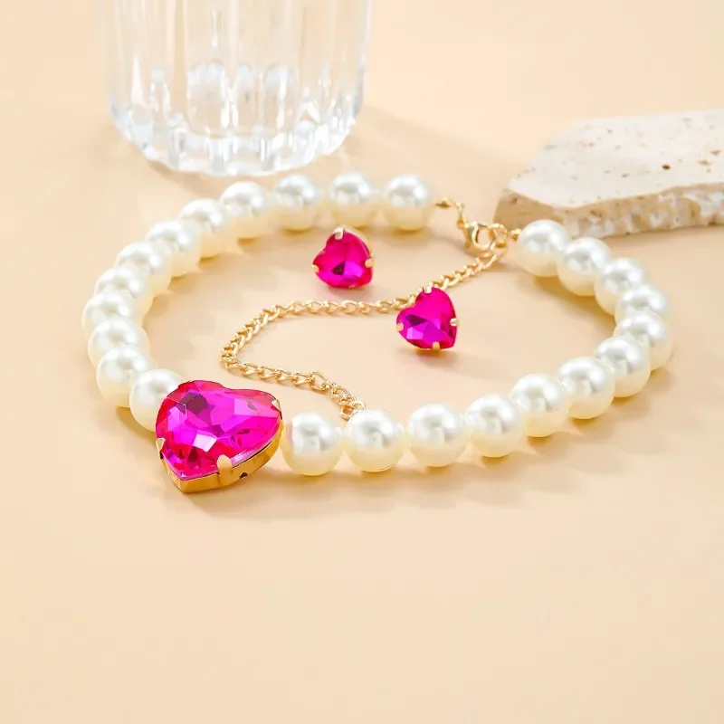 Наборы ювелирных украшений из жемчуга Draweye винтажное Элегантное ожерелье для