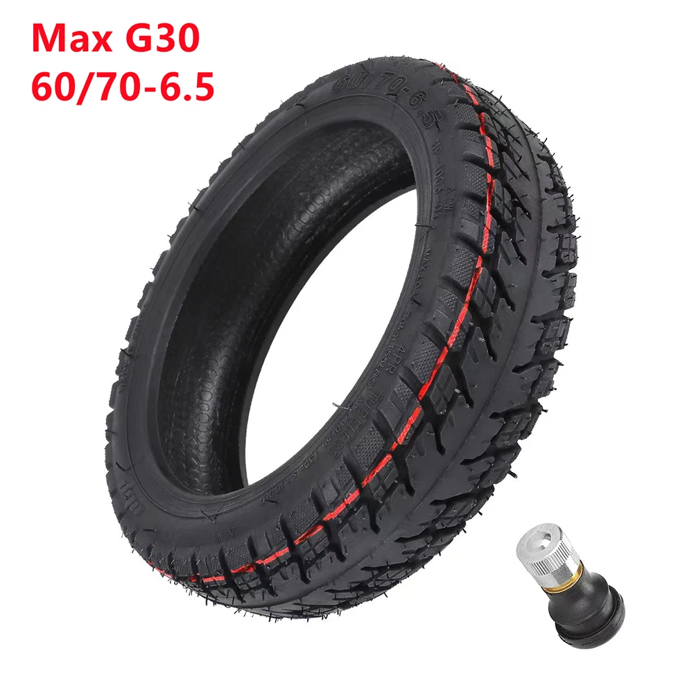 

1pc 60/70-6.5 Electric Scooter Tire Tubeless Tires For Ninebot-Max G30 Series Rubber Tyre With Gas Nozzle E-Bike Accessories