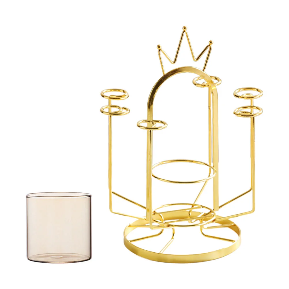 

1 Set Rack Home Accessory Cup Bracket Delicate Cup Rack Decorative Cup Stand for Home Kitchen Restaurant Hotel